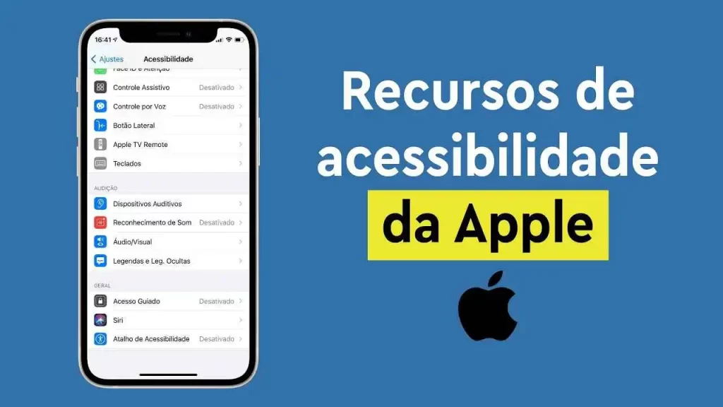 recursos de acessibilidade apple