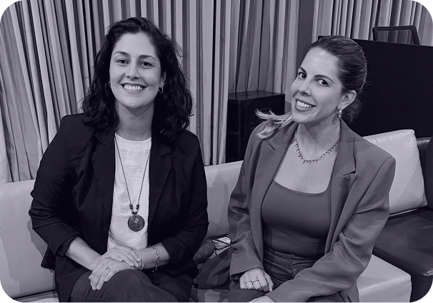 As cofounders da Catarinas Priscilla Albuquerque e Júlia Ghisi